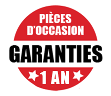Pièces d'occasion Garanties 1 an